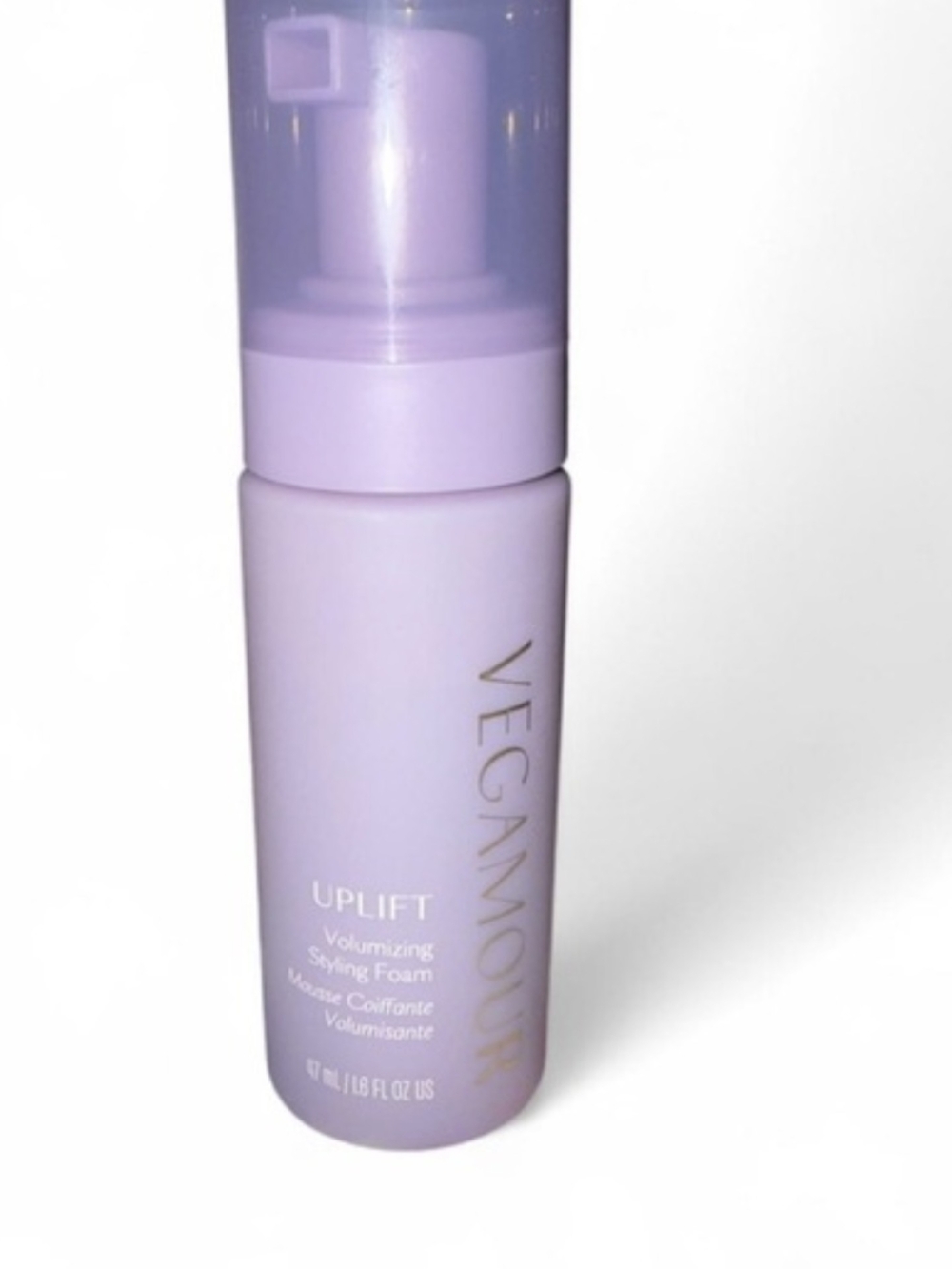 VEGAMOUR Uplift Volumizing Styling Foam -1.6oz Travel Size NEW
